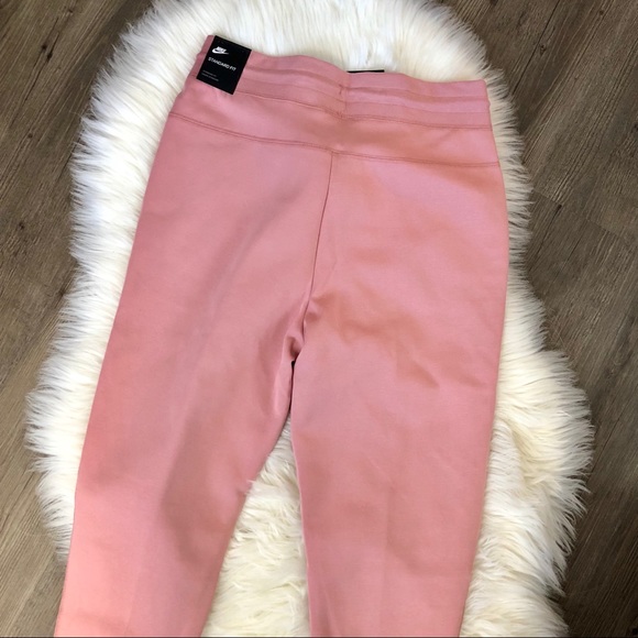 NWT Nike Tech Fleece Joggers Rust Pink - Picture 5 of 6